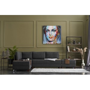 Аголна софа Fly - Anthracite