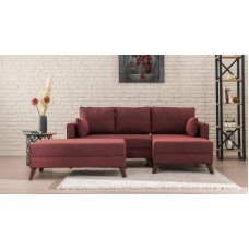 Аголна софа кревет Bella - Claret Red