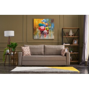 Тросед софа кревет Ena - Cream