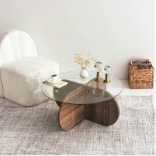 Клуб маса Walnut