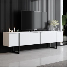 ТВ комода Luxe - White, Black