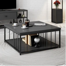 Kлуб маса Zenn - Anthracite, Black